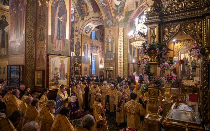Архиерейское служение в канун дня памяти святителя Иоасафа (фоторепортаж)