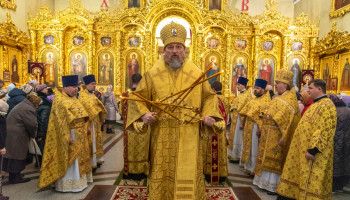 Архиерейское служение в неделю о блудном сыне