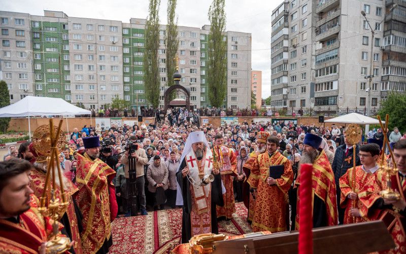Мощи святого великомученика Георгия Победоносца покинули пределы Белгородской митрополии