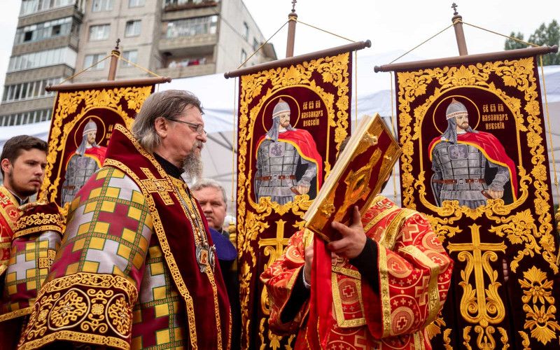В Старом Осколе прошли торжества по случаю 800-летия Александра Невского