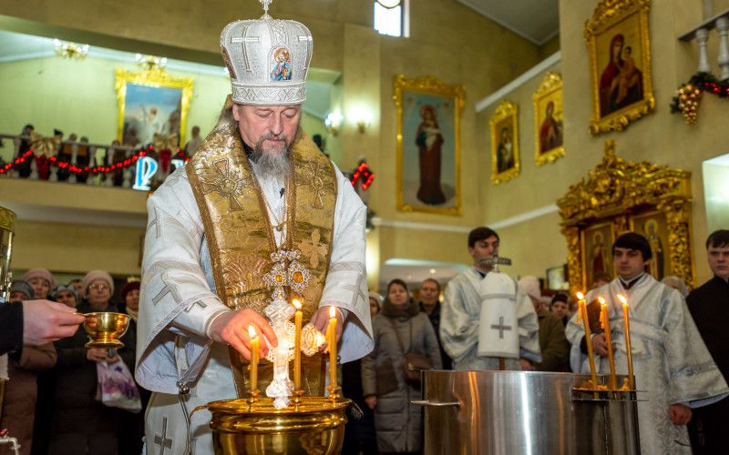 В Крещенский сочельник митрополит Иоанн совершил диаконскую хиротонию