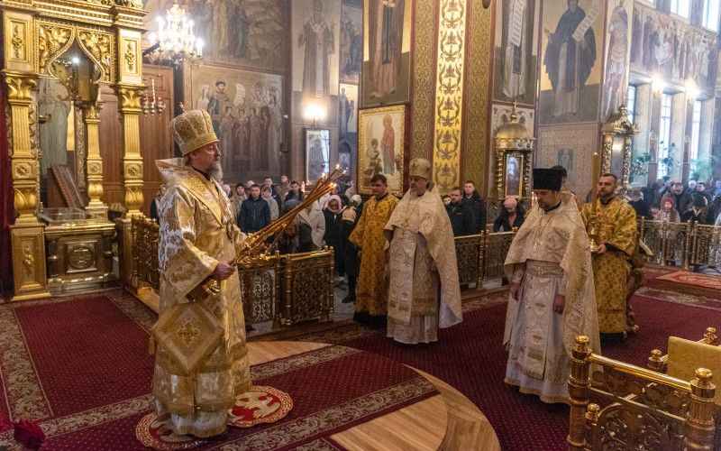 Архиерейское служение в Неделю о Страшном суде