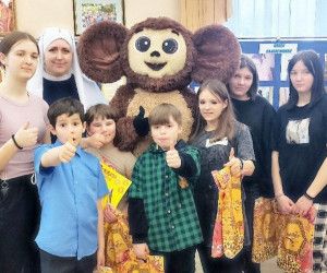 Пасхальный праздник "Весенняя радость" активисты подарили ребятам из детского дома