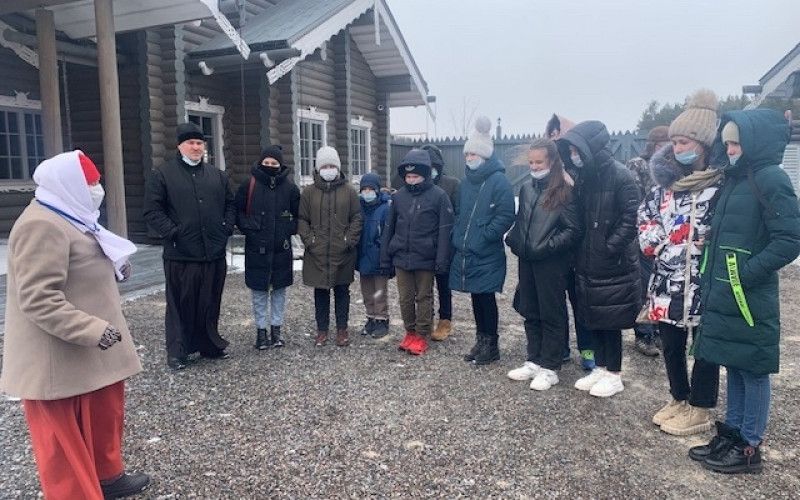 Скаутский отряд им.Цесаревича Алексия посетил город-крепость "Яблонов".