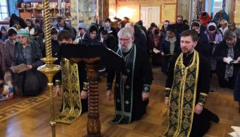 Прихожане храмов благочиния приняли участие в чтении канона Андрея Критского