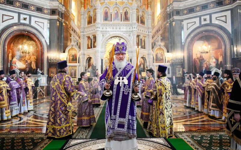 Патриаршая проповедь в Неделю 4-ю Великого поста после Литургии в Храме Христа Спасителя
