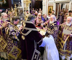 Митрополит Иоанн принял участие в хиротонии архимандрита Евфимия (Моисеева) во епископа Луховицкого