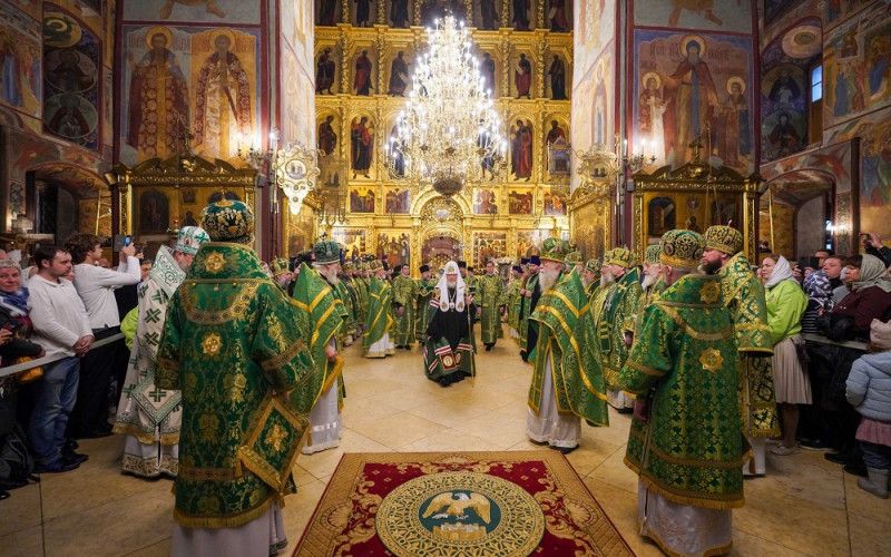Митрополит Иоанн принял участия в торжествах в Троице-Сергиевой лавре