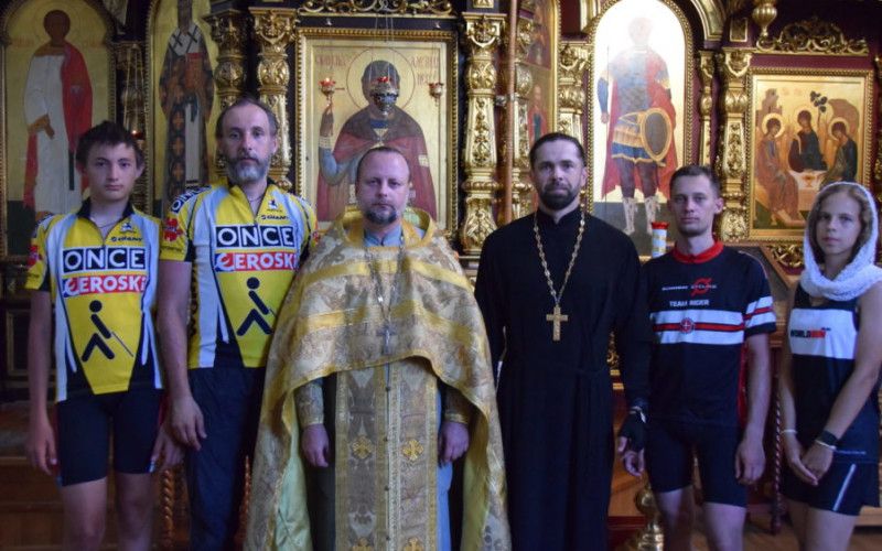 Участники памятного велопробега посетили Старый Оскол