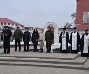 Жители Нового Оскола отметили 80-ю годовщину освобождения города от немецких захватчиков