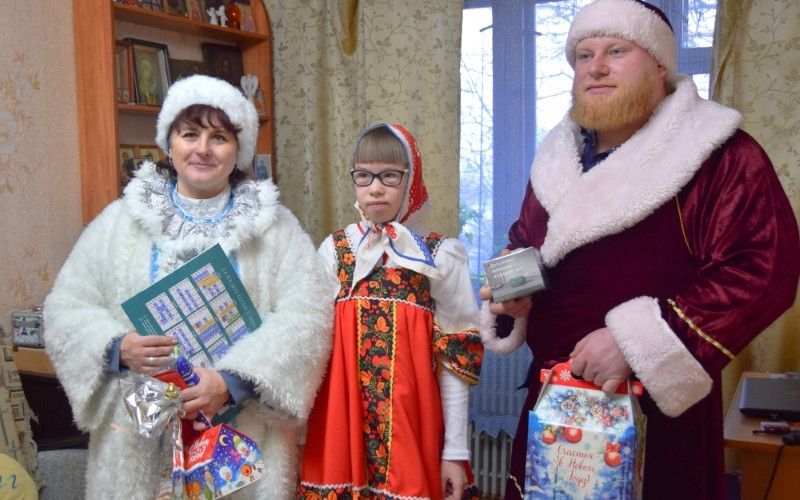 Подарили тепло своих сердец