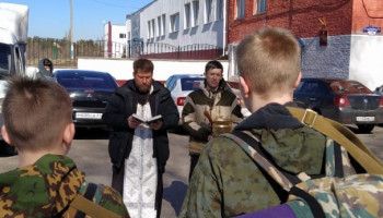 Военно-полевые сборы курсантов патриотических клубов прошли в Новом Осколе