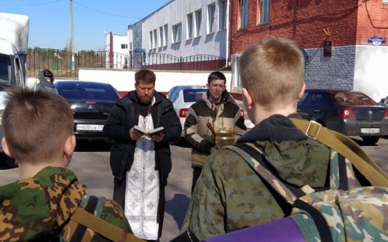 Военно-полевые сборы курсантов патриотических клубов прошли в Новом Осколе