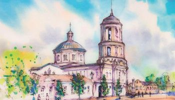 Церковь из русской сказки