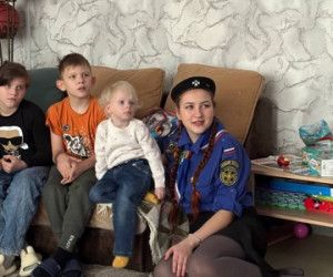 Белгородские следопыты посетили Разуменский Дом детства
