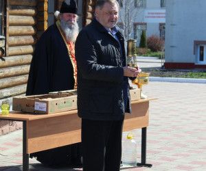 Благодатный огонь привезен в Новооскольскую исправительную колонию