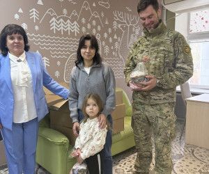 Патриаршие добровольцы доставили в Белгород подарки от Патриарха