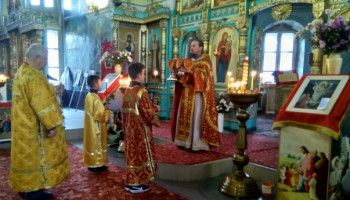 Один из старейших храмов Старооскольского городского округа отметил престольный праздник