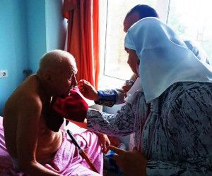 Накануне Праздника Успения 26 подопечных Белгородского хосписа получили Святое Причастие
