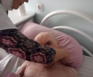 Накануне Праздника Успения 26 подопечных Белгородского хосписа получили Святое Причастие