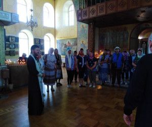 Паломники прибыли в Успенский собор Нового Оскола