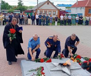 В Новом Осколе почтили память павших в годы Великой Отечественной войны