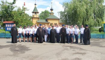 Тюремное духовенство приняло участие в проведении Дня социального работника и  работника воспитательной службы уголовно-исполнительной системы