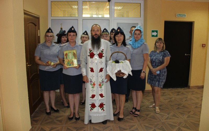 Сотрудники УФСИН отметили праздник Преображения Господня