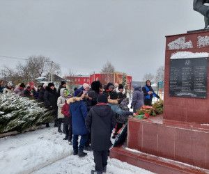 В Великомихайловке состоялась памятная акция, посвященная 80-летию освобождения села от немецко-фашистских захватчиков