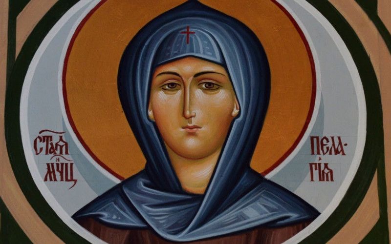 17 мая - день памяти мученицы Пелагии Тарсийской, девы