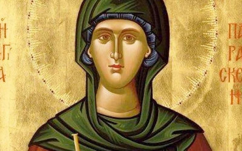 8 августа день памяти преподобномученицы Параскевы Римской
