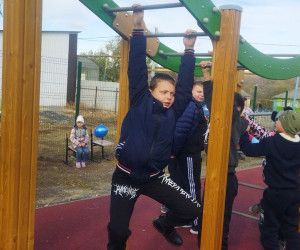 В селе Богородское на территории школы открыта спортивная площадка