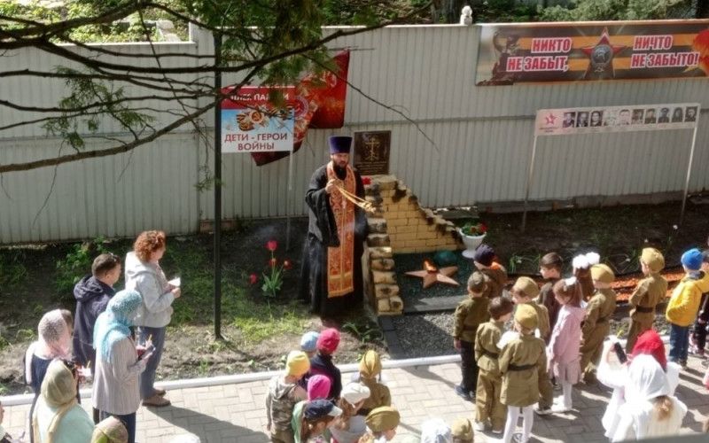 Аллея славы появилась в православном детском саду «Введенский»