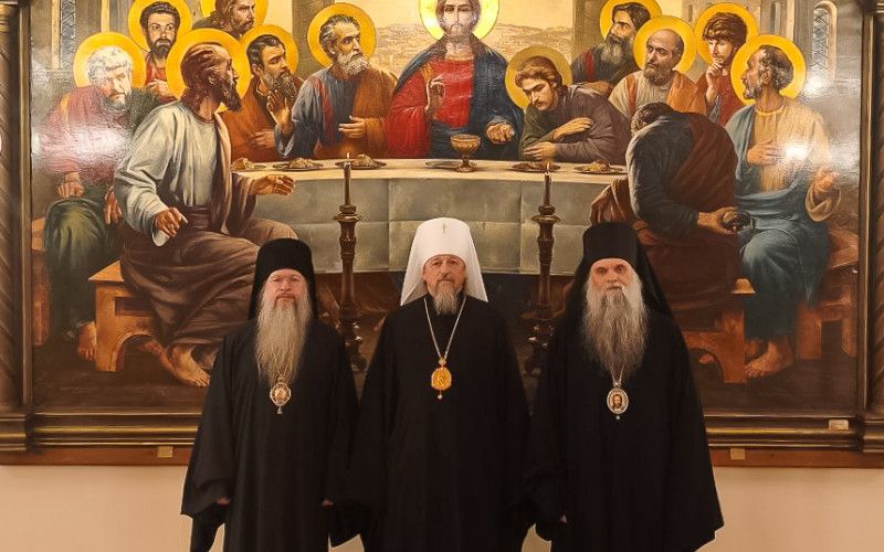Архиереи Белгородской митрополии сослужили Святейшему Патриарху в день его интронизации