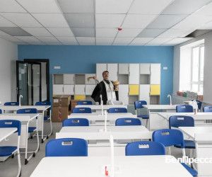 В Белгороде освятили капитально отремонтированную гимназию № 5