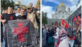 Старооскольцы приняли участие в Общемосковском крестном ходе