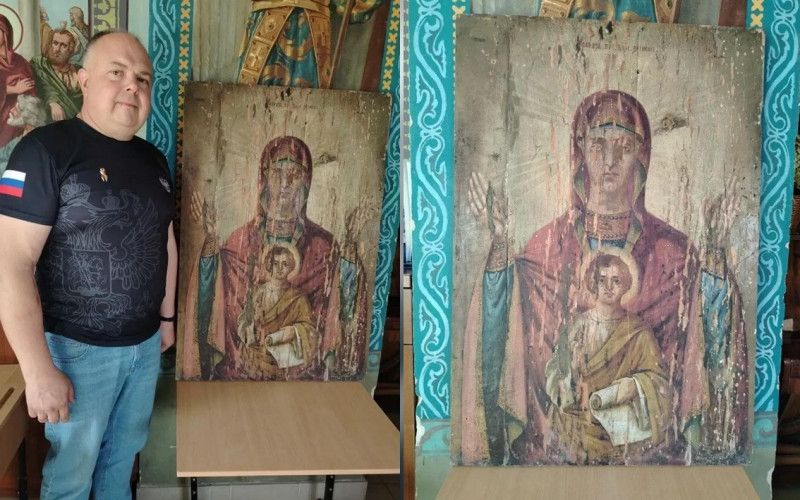 Вновь воссияют святые образа
