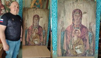 Вновь воссияют святые образа
