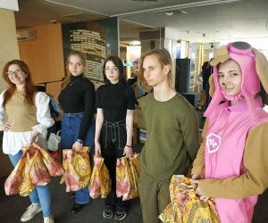 Поздравили детей из приграничных территорий со Светлым Христовым Воскресением