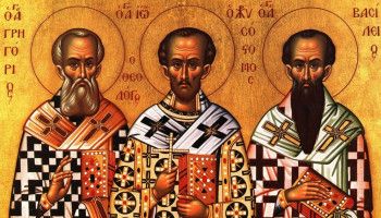 12 февраля Церковь чтит память трех святителей Василия Великого, Григория Богослова и Иоанна Златоуста