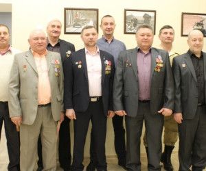 В Новооскольском краеведческом музее состоялась патриотическая встреча "России верные сыны"