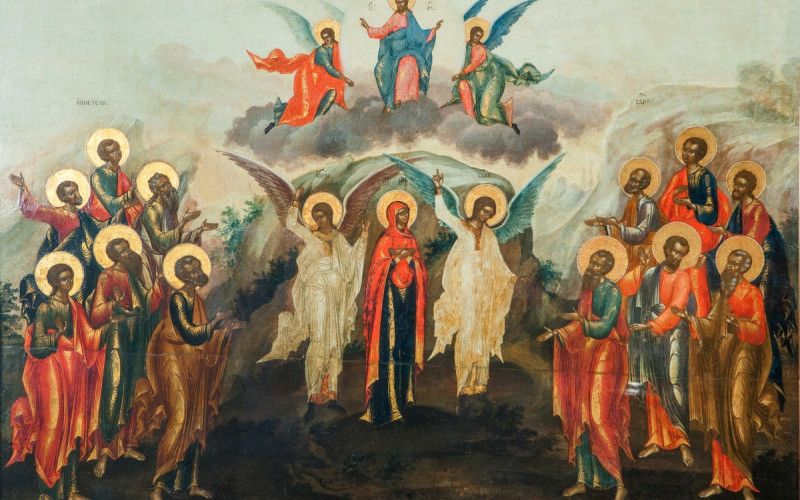 Владыка поздравляет верующих с праздником Вознесения Господня