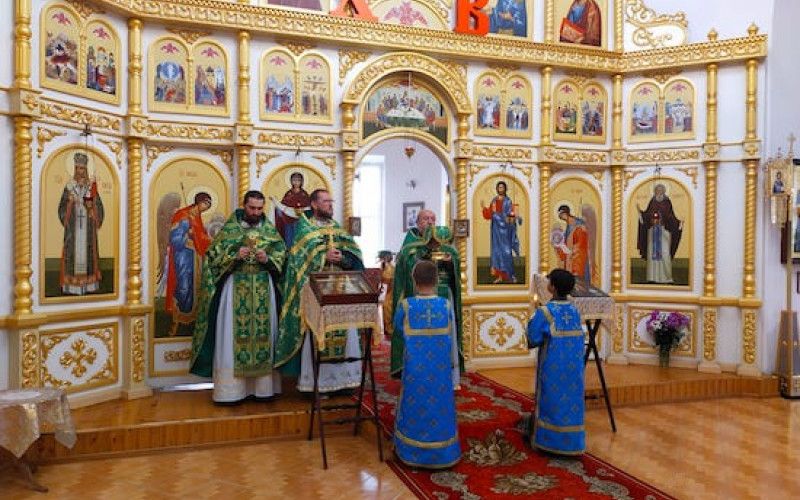 Память преподобного Сергия Радонежского отметили в Малом Городище