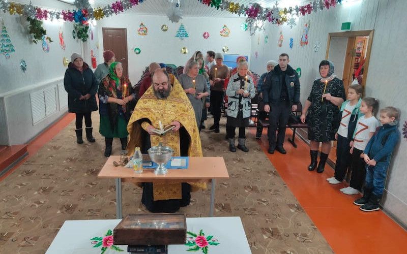 Праздник святитела Николая встретили в с. Киселевка Новооскольского городского округа
