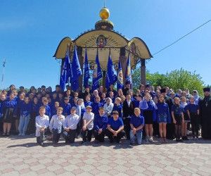 В Старом Осколе состоялся Георгиевский парад