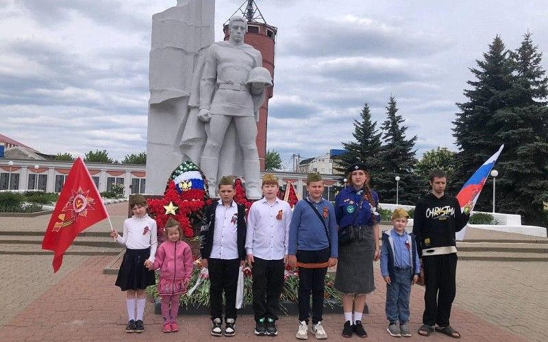 Новооскольские следопыты почтили память павших в Великой Отечественной войне